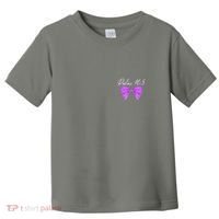 God Is Within Her She Will Not Fall Psalms 46:5 Front Back Toddler T-Shirt thumb 0