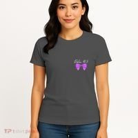 God Is Within Her She Will Not Fall Psalms 46:5 Front Back Women's T-Shirt thumb 4