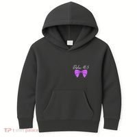 God Is Within Her She Will Not Fall Psalms 46:5 Front Back Kids Hoodie thumb 0