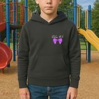 God Is Within Her She Will Not Fall Psalms 46:5 Front Back Kids Hoodie thumb 2