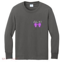 God Is Within Her She Will Not Fall Psalms 46:5 Front Back Kids Long Sleeve Shirt thumb 0