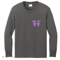 God Is Within Her She Will Not Fall Psalms 46:5 Front Back Kids Long Sleeve Shirt thumb 0