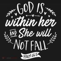 God Is Within Her Jesus Christian Psalm 465 Backpack thumb 2