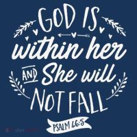 God Is Within Her Jesus Christian Psalm 465 Long Sleeve Shirt thumb 2