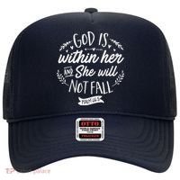 God Is Within Her Jesus Christian Psalm 465 Hat thumb 0