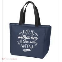 God Is Within Her Jesus Christian Psalm 465 Tote Bag thumb 3