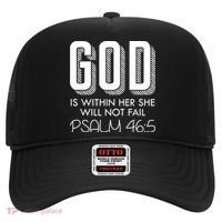 God Is Within Her She Will Not Fail Prayer Cool Gift Hat thumb 0