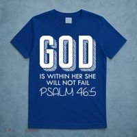 God Is Within Her She Will Not Fail Prayer Cool Gift T-Shirt thumb 5
