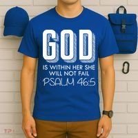 God Is Within Her She Will Not Fail Prayer Cool Gift T-Shirt thumb 6