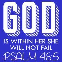 God Is Within Her She Will Not Fail Prayer Cool Gift Women's Long Sleeve Shirt thumb 2