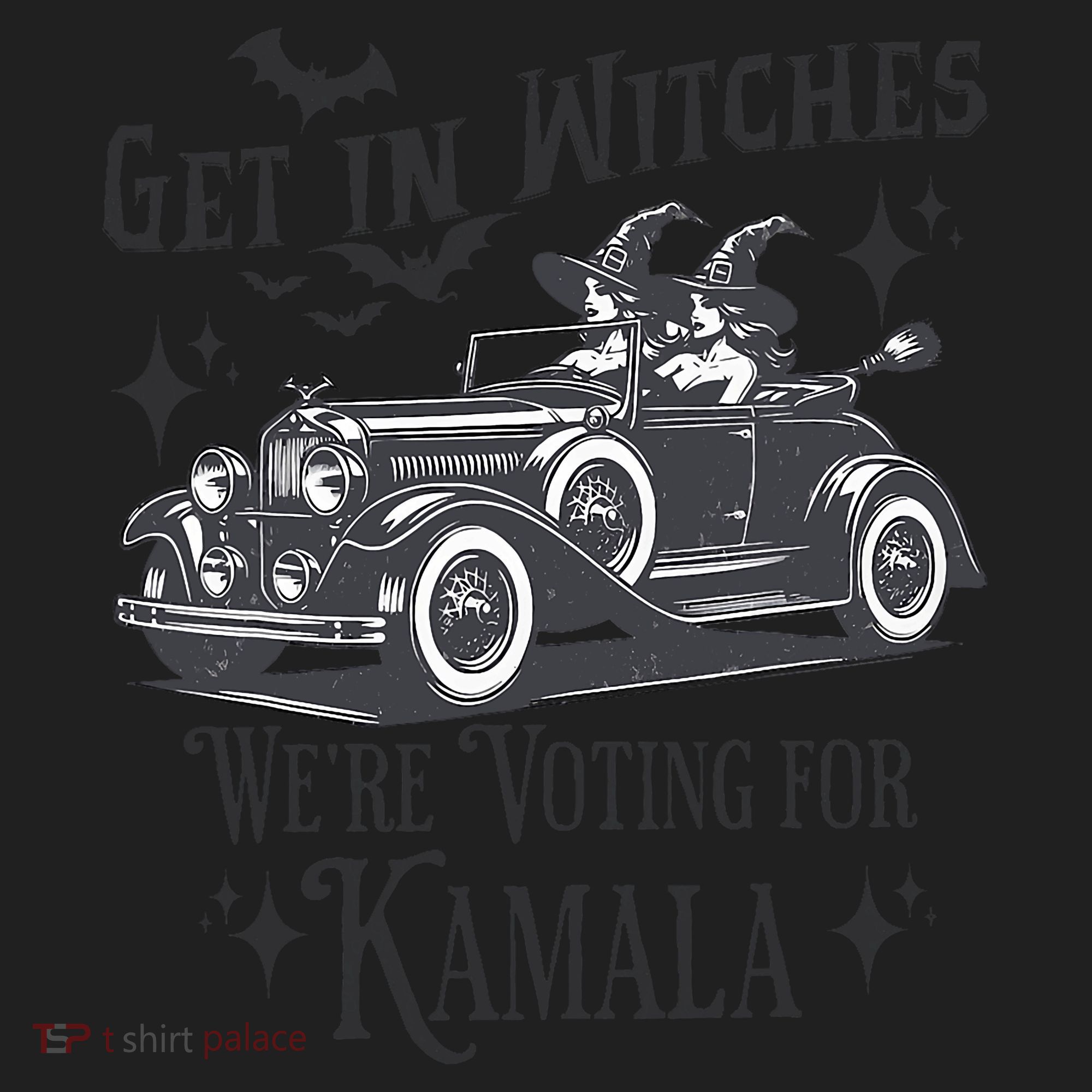 Get In Witches WeRe Voting For Kamala Halloween Harris Women's Sweatshirt
