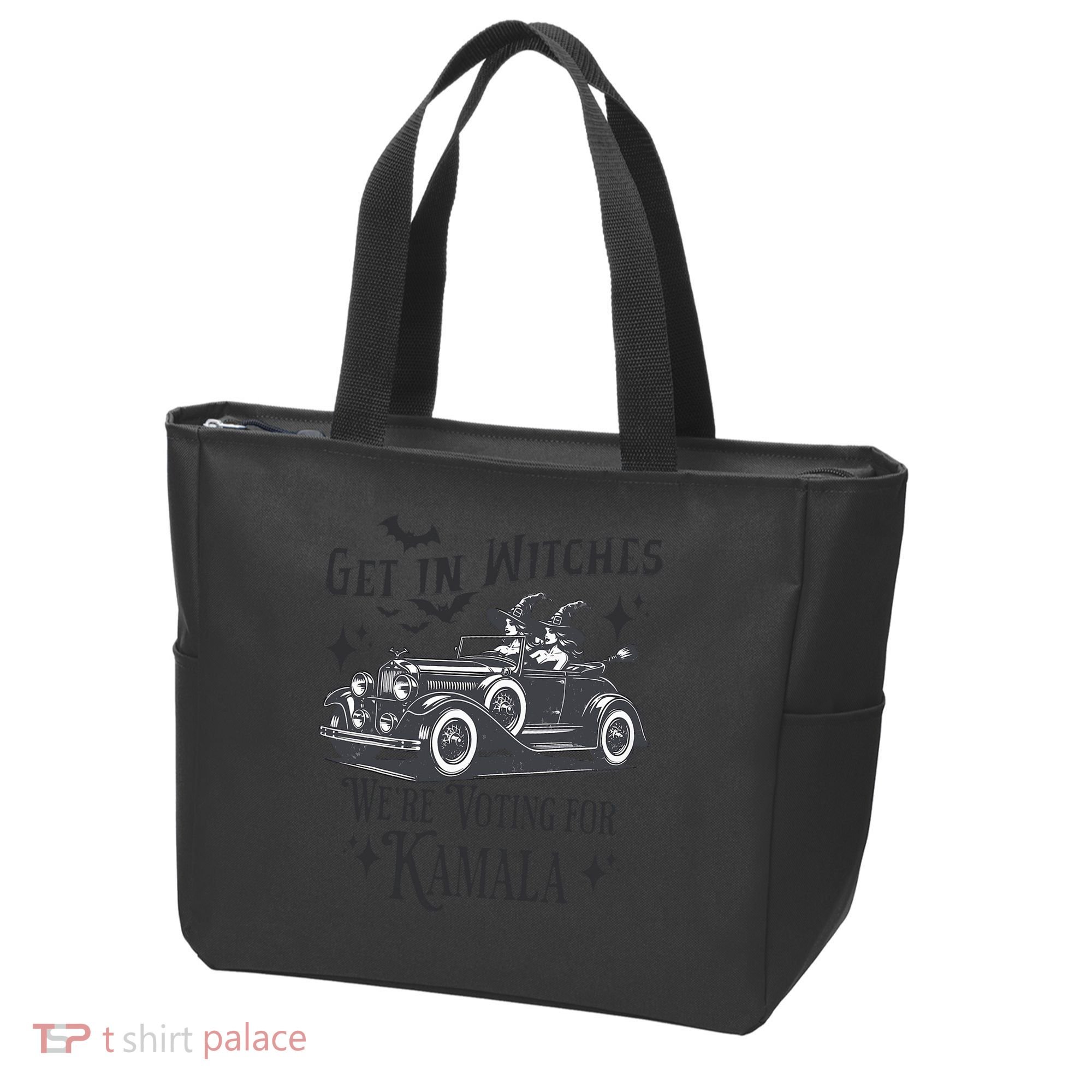 Get In Witches WeRe Voting For Kamala Halloween Harris Tote Bag