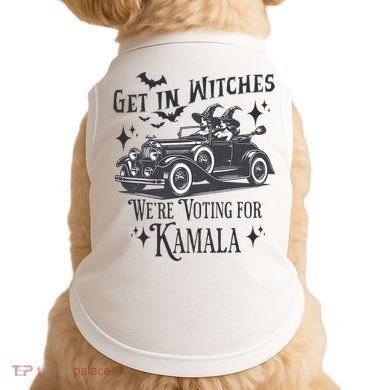 Get In Witches WeRe Voting For Kamala Halloween Harris Doggie Tank