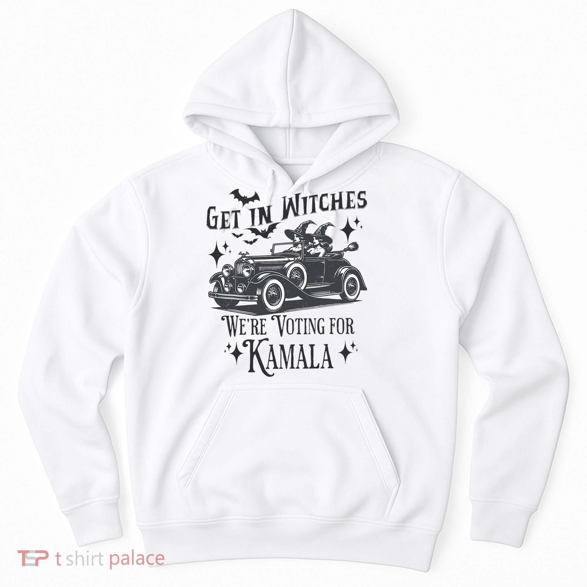 Get In Witches WeRe Voting For Kamala Halloween Harris Hoodie
