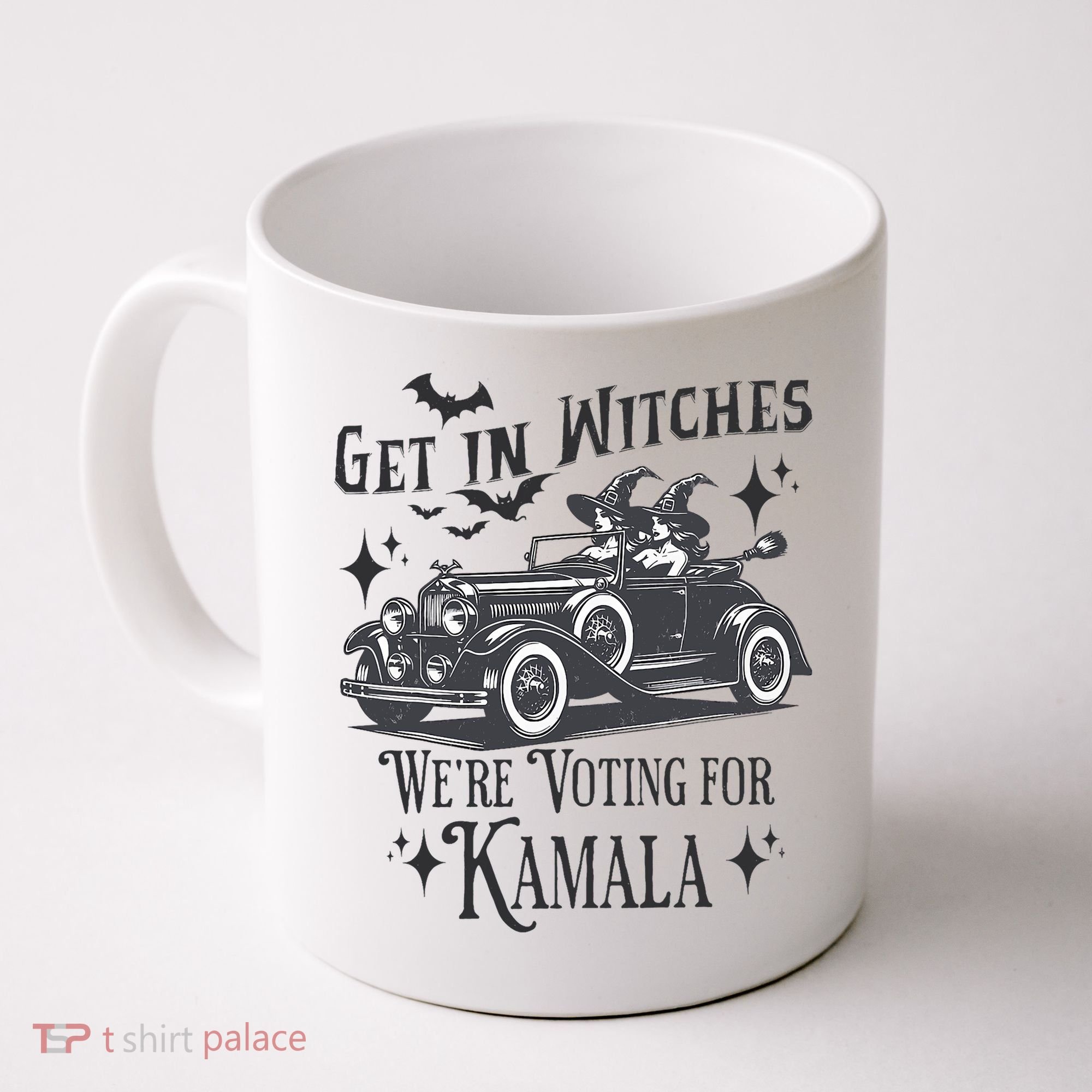 Get In Witches WeRe Voting For Kamala Halloween Harris Coffee Mug