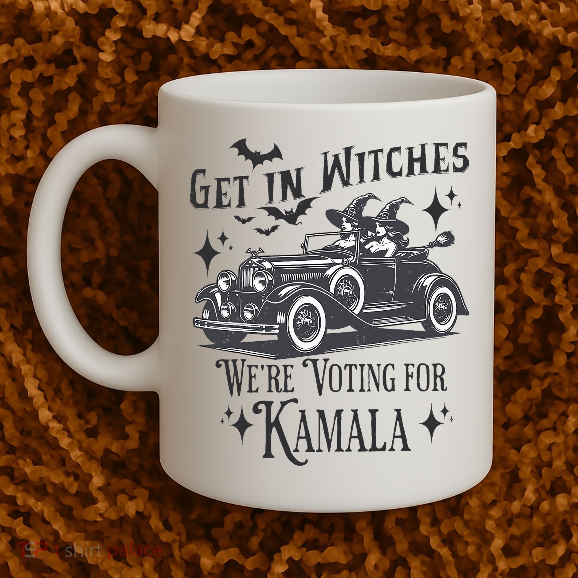 Get In Witches WeRe Voting For Kamala Halloween Harris Coffee Mug
