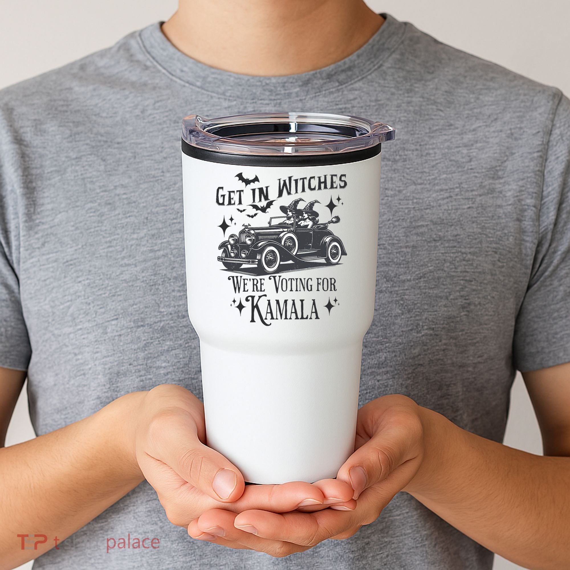 Get In Witches WeRe Voting For Kamala Halloween Harris Tumbler