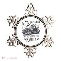 Get In Witches WeRe Voting For Kamala Halloween Harris Ornament thumb 0