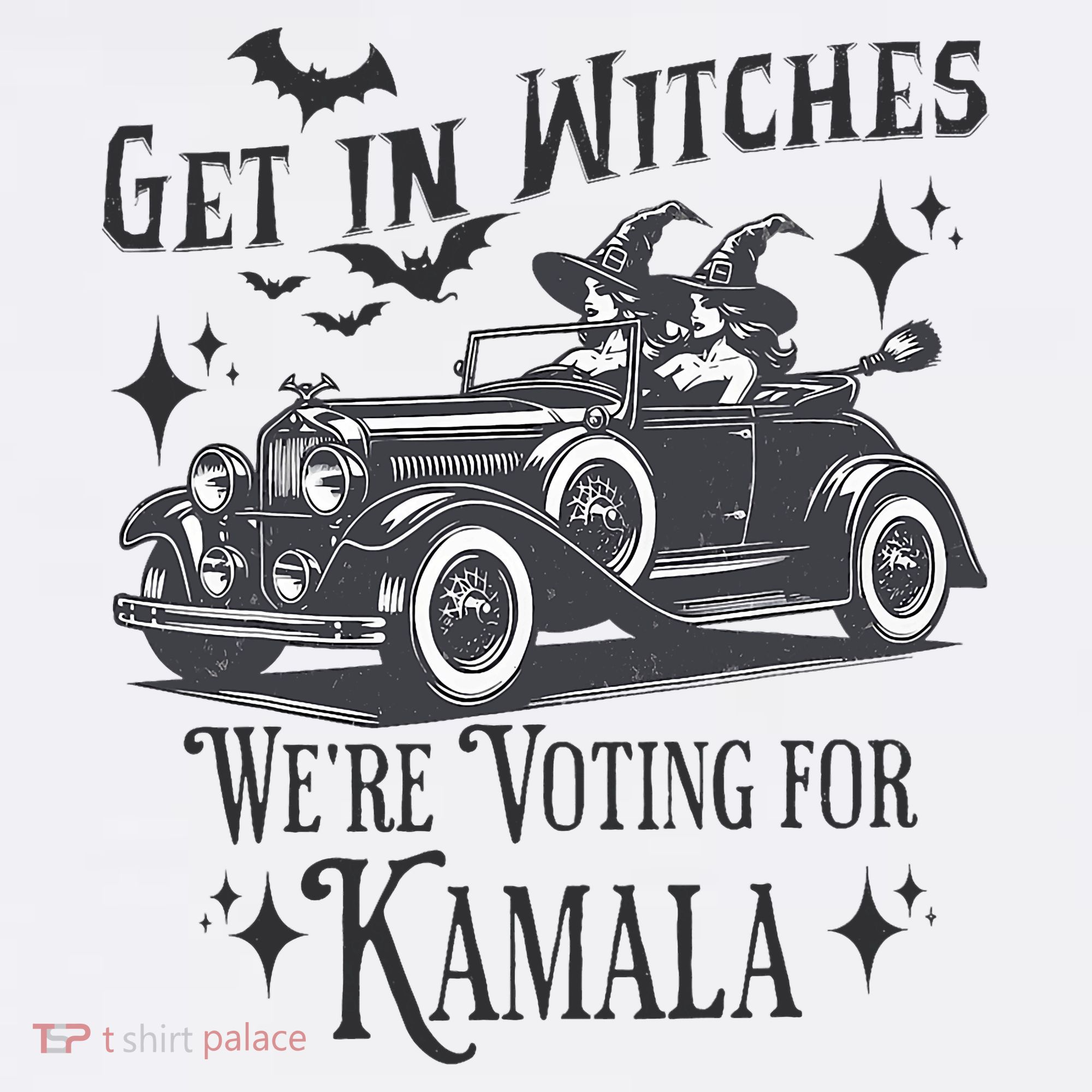 Get In Witches WeRe Voting For Kamala Halloween Harris Women's Tank Top