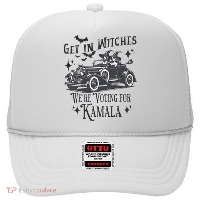 Get In Witches WeRe Voting For Kamala Halloween Harris Hat