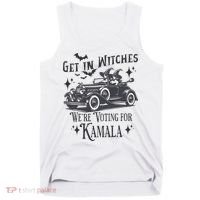 Get In Witches WeRe Voting For Kamala Halloween Harris Tank Top thumb 0