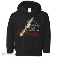 God Is With Me Always Footsteps Toddler Hoodie thumb 0