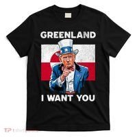 Greenland, I Want You! Funny Trump Meme T-Shirt thumb 0