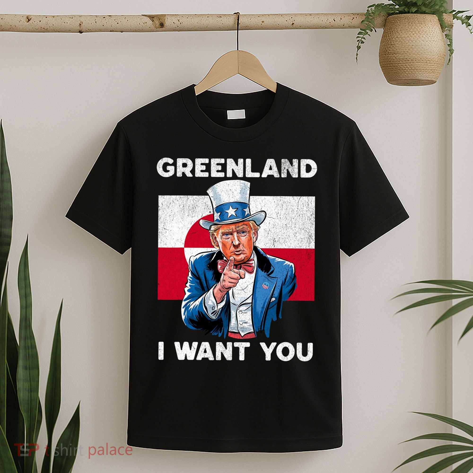 Greenland, I Want You! Funny Trump Meme T-Shirt