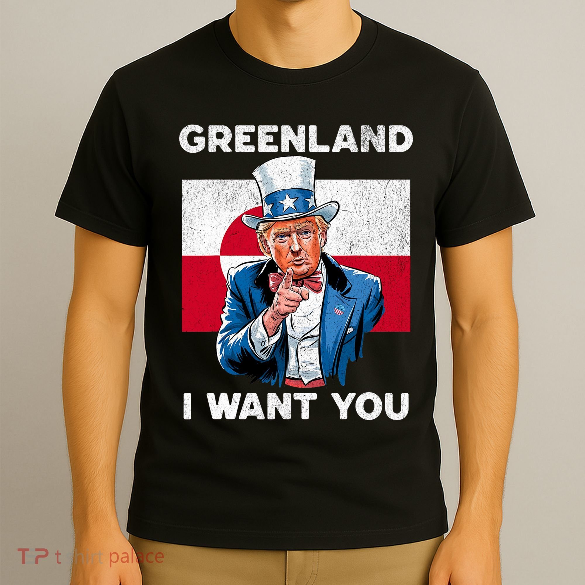 Greenland, I Want You! Funny Trump Meme T-Shirt