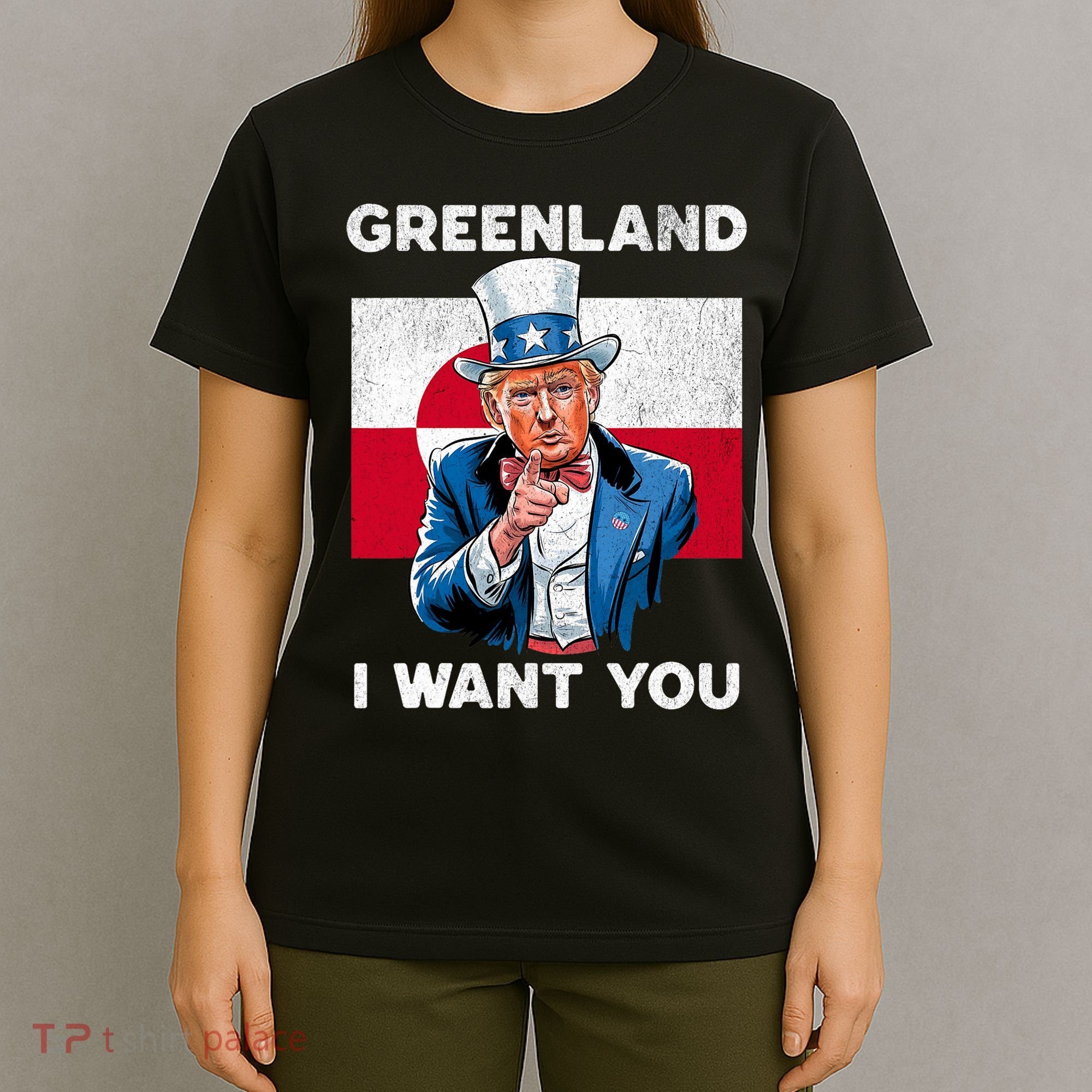 Greenland, I Want You! Funny Trump Meme T-Shirt