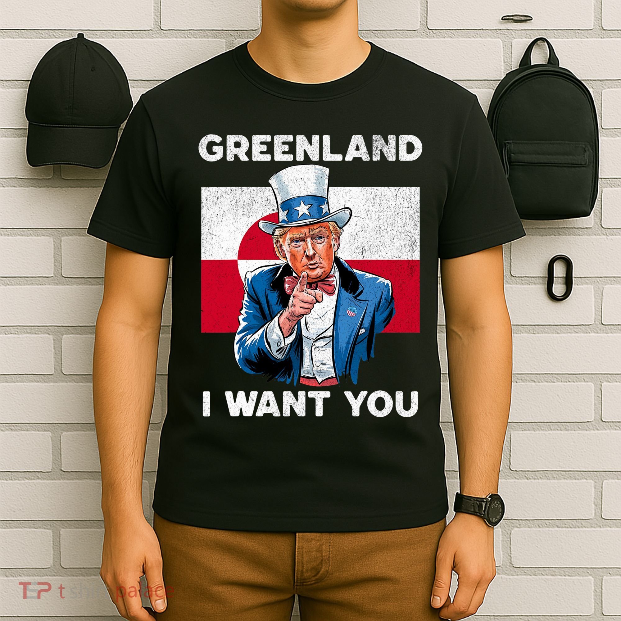 Greenland, I Want You! Funny Trump Meme T-Shirt