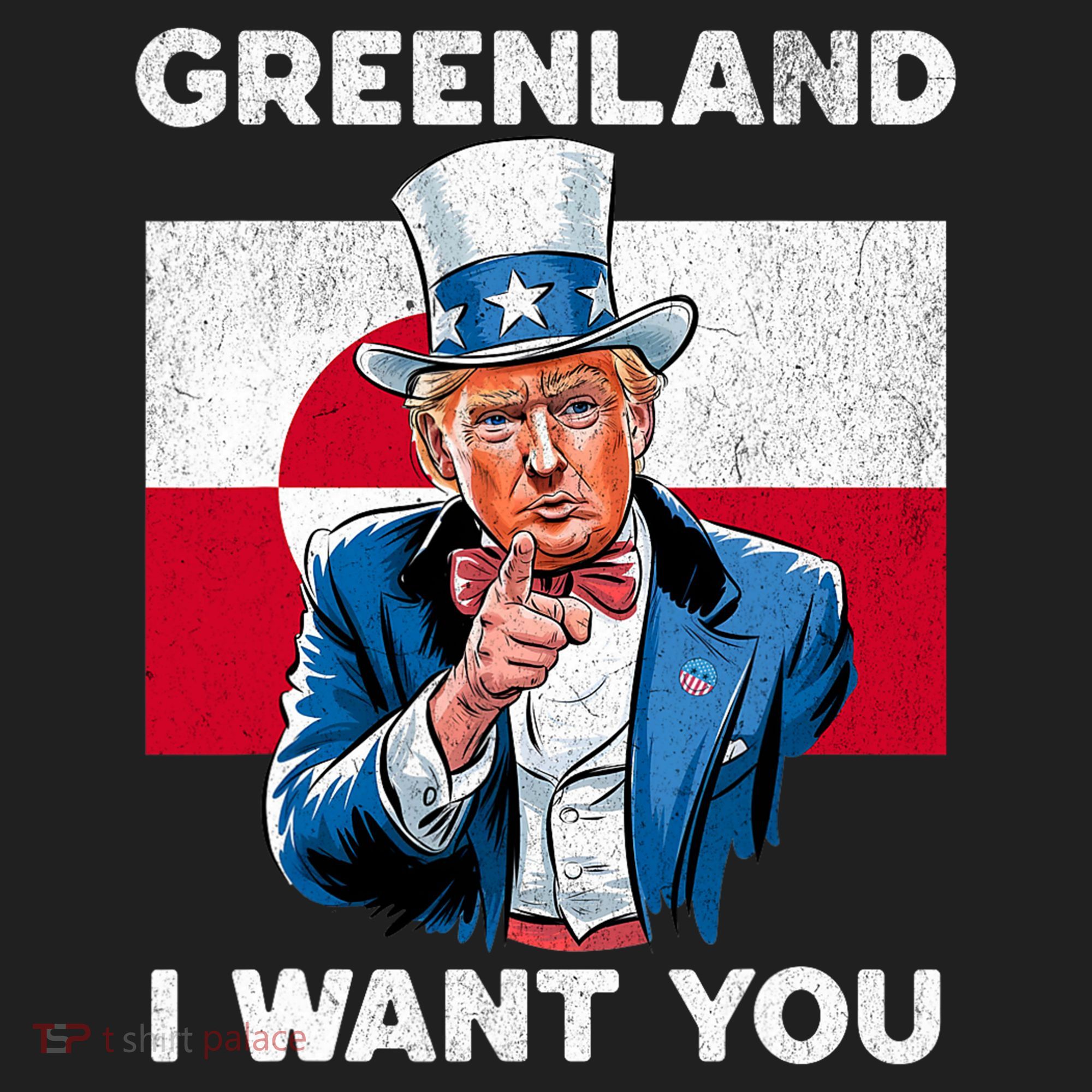 Greenland, I Want You! Funny Trump Meme Beanie