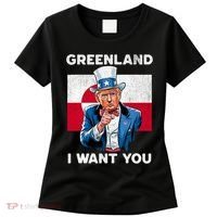 Greenland, I Want You! Funny Trump Meme Women's T-Shirt thumb 0
