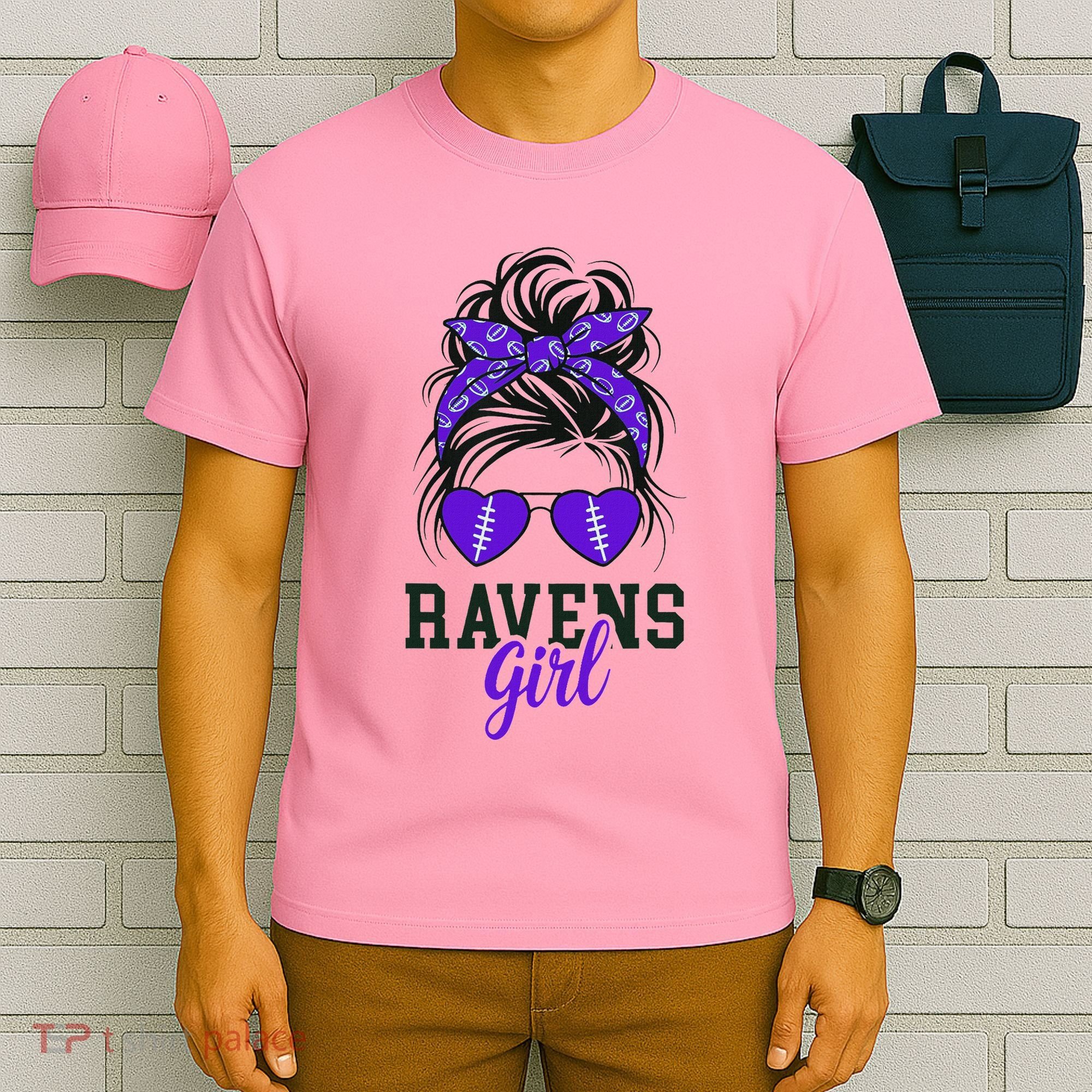 Girl Just A Girl Who Loves Raven T-Shirt