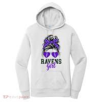 Girl Just A Girl Who Loves Raven Women's Hoodie thumb 0