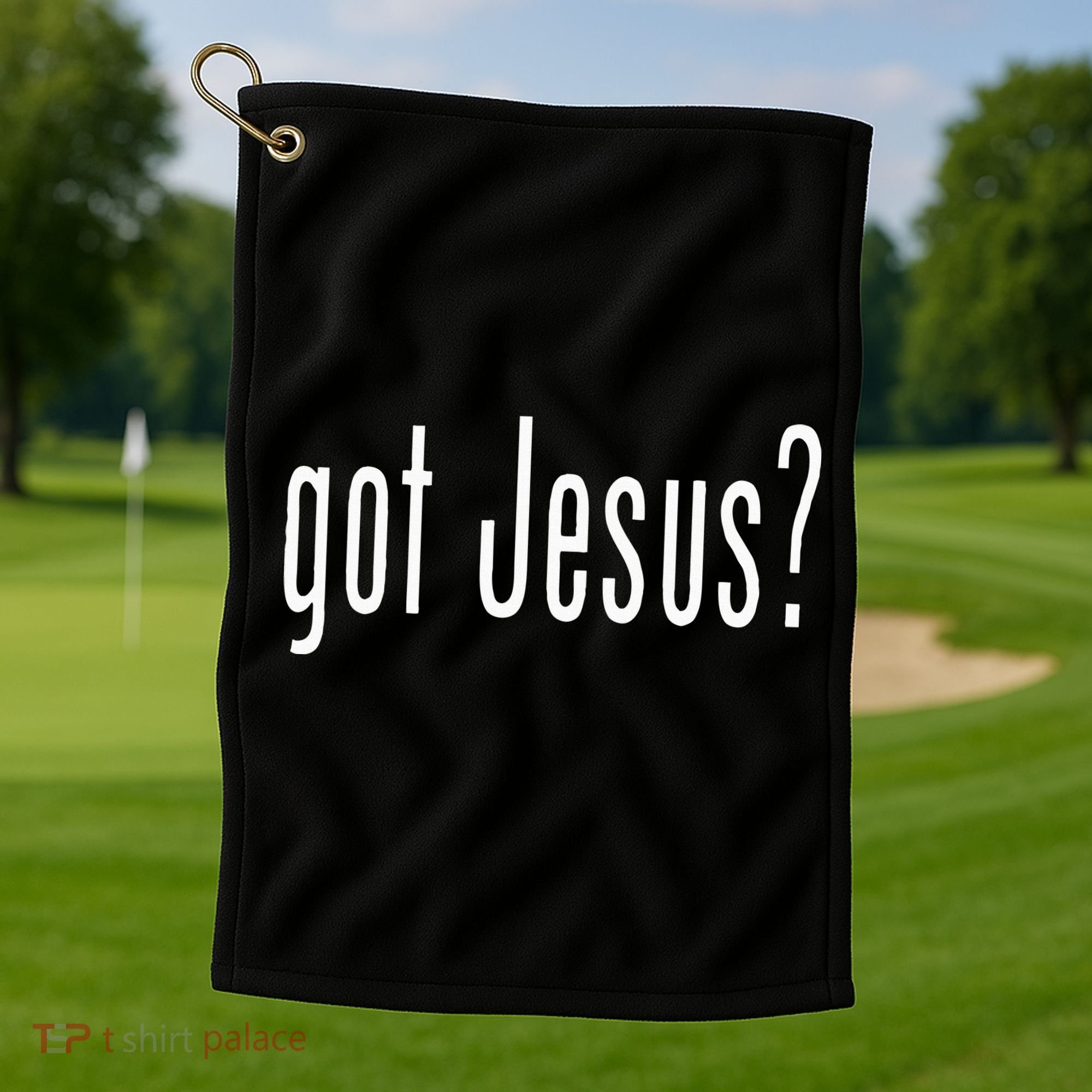 Got Jesus Christian Religion God Golf Towel