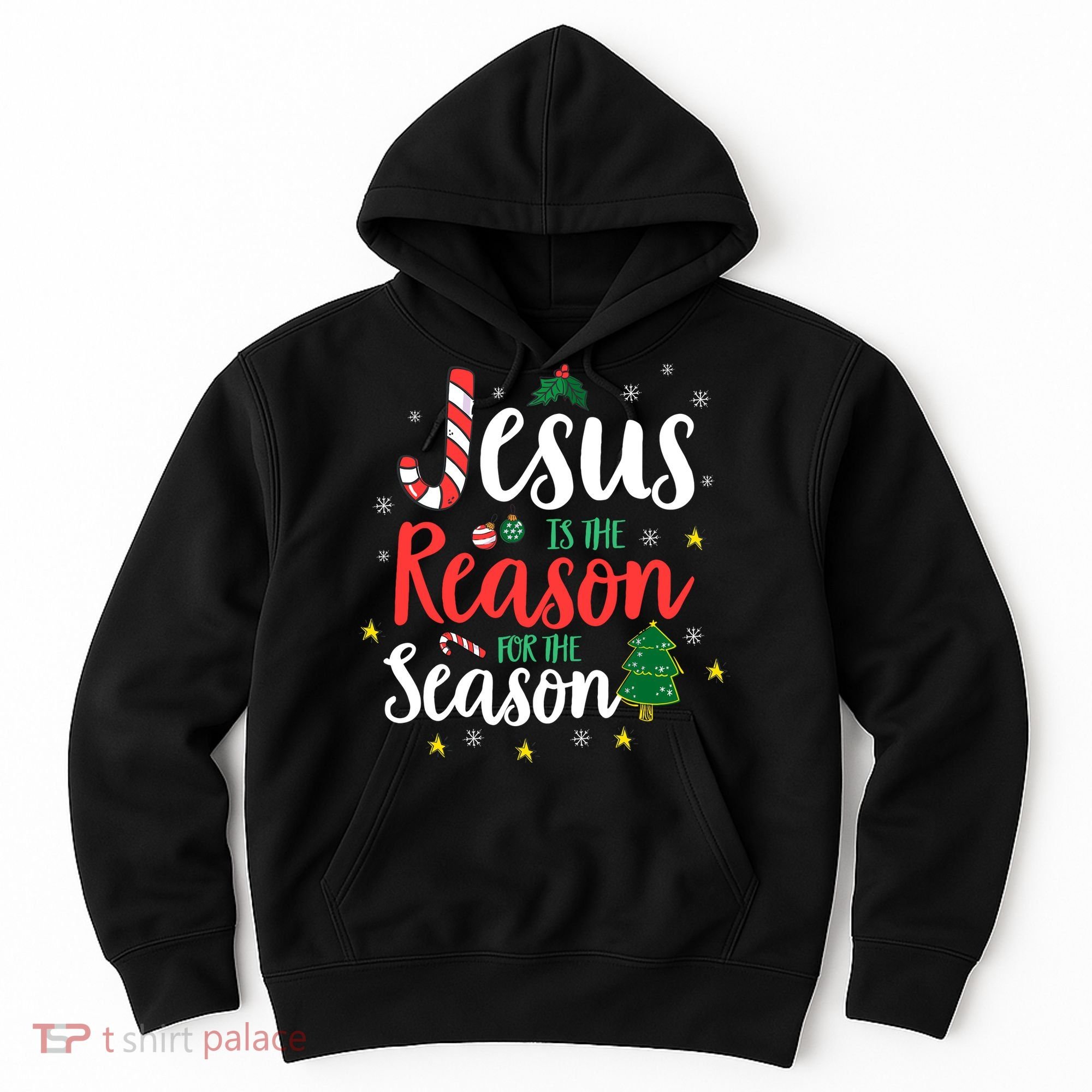 God Jesus Christ Is Reason For The Christmas Season Holiday Hoodie