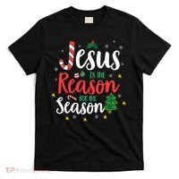 God Jesus Christ Is Reason For The Christmas Season Holiday T-Shirt thumb 0