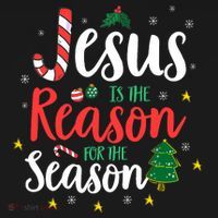 God Jesus Christ Is Reason For The Christmas Season Holiday T-Shirt thumb 7