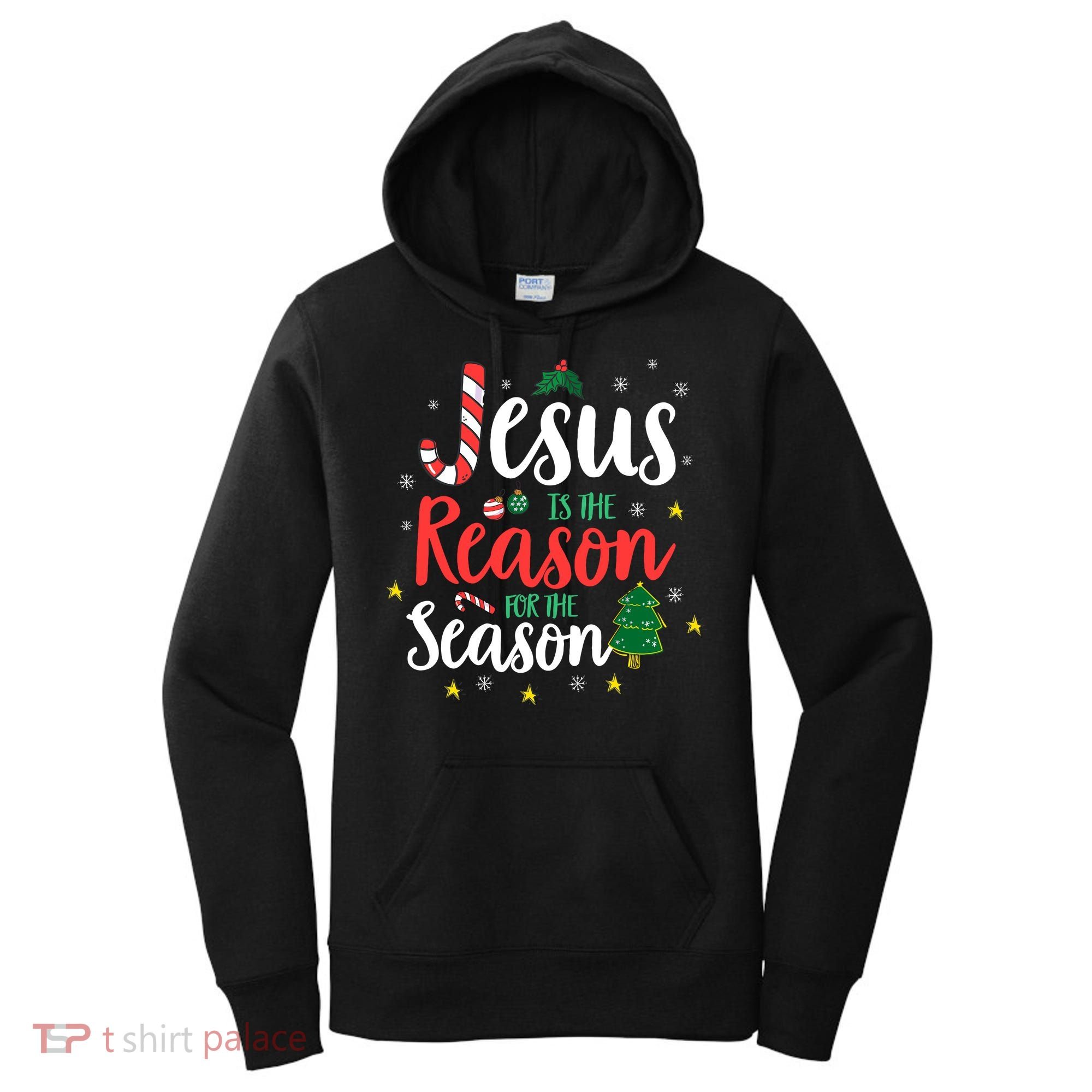 God Jesus Christ Is Reason For The Christmas Season Holiday Women's Hoodie