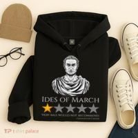 Gaius Julius Caesar Ides Of March Ancient Rome Meme Hoodie thumb 4