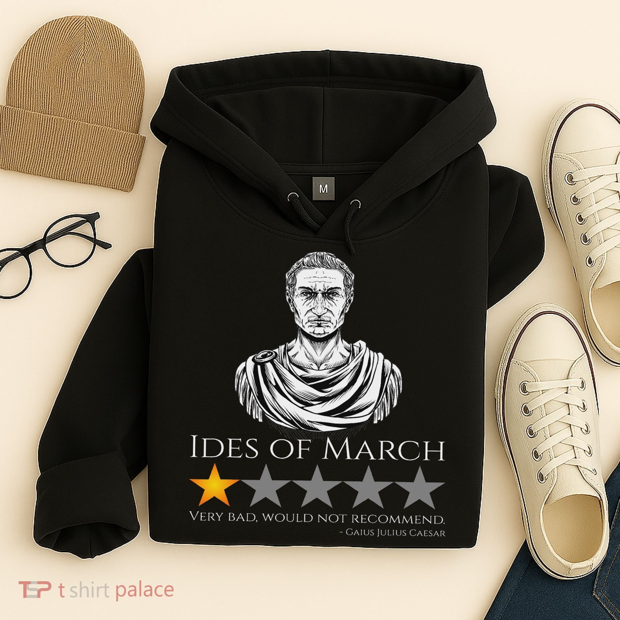 Gaius Julius Caesar Ides Of March Ancient Rome Meme Hoodie