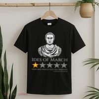 Gaius Julius Caesar Ides Of March Ancient Rome Meme T-Shirt thumb 2