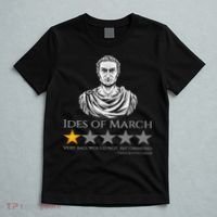 Gaius Julius Caesar Ides Of March Ancient Rome Meme T-Shirt thumb 5