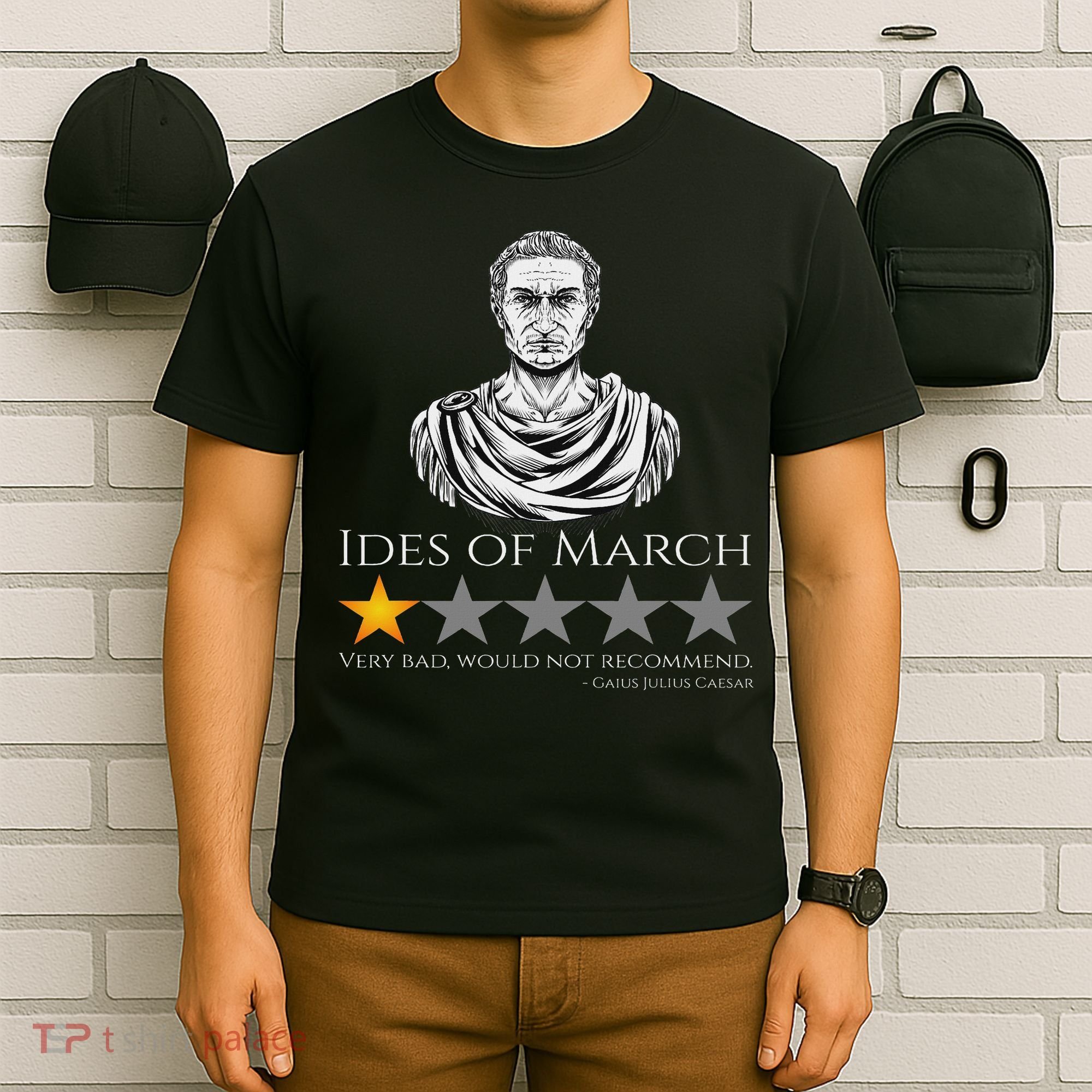 Gaius Julius Caesar Ides Of March Ancient Rome Meme T-Shirt