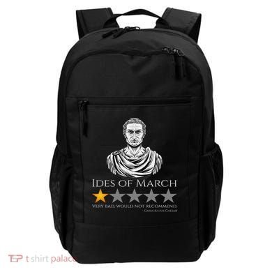 Gaius Julius Caesar Ides Of March Ancient Rome Meme Backpack