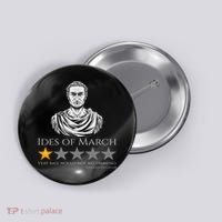 Gaius Julius Caesar Ides Of March Ancient Rome Meme Button thumb 0