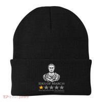 Gaius Julius Caesar Ides Of March Ancient Rome Meme Beanie thumb 0