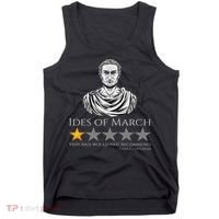 Gaius Julius Caesar Ides Of March Ancient Rome Meme Tank Top thumb 0