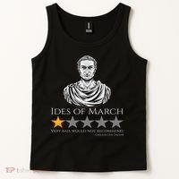 Gaius Julius Caesar Ides Of March Ancient Rome Meme Tank Top thumb 2